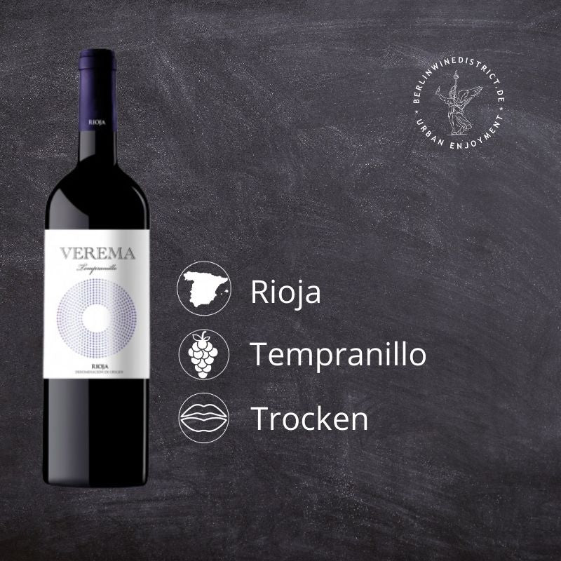 2018 Verema Joven Tempranillo D.O. Rioja | BerlinWineDistrict.de
