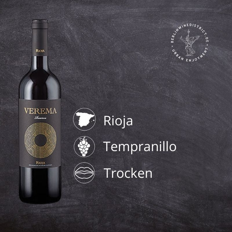 2015 Verema Reserva Tempranillo D.O. Rioja | BerlinWineDistrict.de