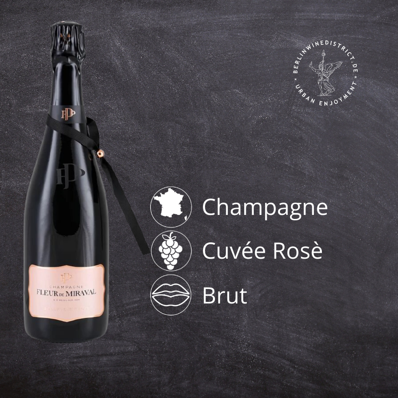 Champagner Fleur de Miraval Rosé Brut | BerlinWineDistrict.de